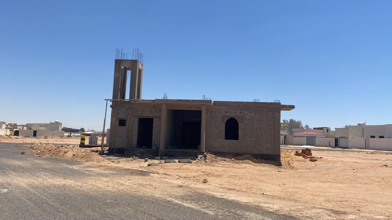 مسجد في إنتظار إصدار تصريح جمع التبرعات
